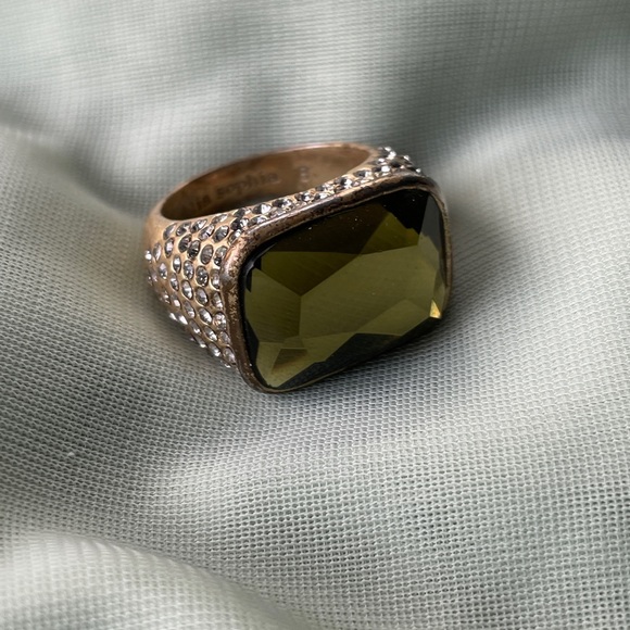 Lia Sophia Bracelet, Size S, Hematite/Crystal - Picture 3 of 3